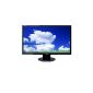 Asus VE248H 61 cm (24 inch) monitor (Full HD, VGA, DVI, HDMI, 2ms response time) black (accessories)