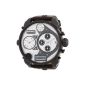 Diesel Men's Watch XL Mr. Daddy Multi Movement Analog - Digital Quartz Leather DZ7126 (clock)