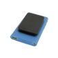 iGadgitz Blue Case Shell 'Clip'n'Go' Shiny TPU for Apple iPod Nano 7th Generation 7G 16GB + Screen Protector (Electronics)