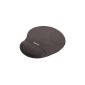 LogiLink mouse pad with silicone gel wrist rest (accessory)