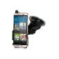 Wicked Chili Car Mount Holder for HTC One M9 (Perfect fit, tilt / pan & rotate, portrait / landscape) (Electronics)