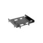 Sharkoon SSD mounting frame / mounting frame 5.25 BayExtension, black for up to four SSDs (Accessories)