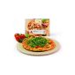Cordierite pizza stone around 32cm ceramic certified food safe (Household Goods)
