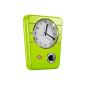 Wesco 322401-20 Küchenuhr Classic Line, lime green (household goods)