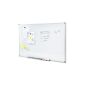 MOB whiteboard Economy | protective coating & magnetic, - in a sturdy aluminum frame - 2 sizes selectable - 60x90cm (Office supplies & stationery)