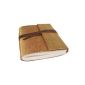 Agenda Silk Sari Gold handmade, 100% cotton pages (15cm x 20cm)