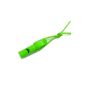 ACME Doppeltonpfeife whistle with Trill 640 9cm + lanyard neon green (Misc.)