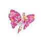 Mattel Barbie W4469 - Enchanting flower fairy, blonde, doll (toy)