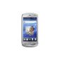 Sony Ericsson Xperia Pro Smartphone (9.4 cm (3.7 inch) touchscreen, 8.1 megapixel camera, Android 2.3) Silver (Electronics)