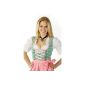 Tracht Point Dirndl blouse and skirt A427 with 3 pieces (Textiles)