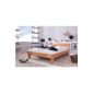 Bed Double wooden bed core beech EVA 140 X 200