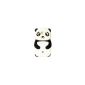 Global 3d Panda Bear Soft Silicon Case for Samsung Galaxy SIII S3 I9300 Black White (Electronics)