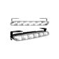 Dectane LGX13 daytime running lights with 18 LED 200x23x40 WxHxD mm (2 pieces) (Automotive)