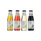 SodaStream Pack of 4 Bio - fruit syrups with cassis, elderflower, lime, rhubarb, 1-pack (4 x 500 ml) (Food & Beverage)