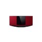 Sony CMT-V11IPR Micro HiFi System with Dock for iPod / iPhone (10 Watt, CD player, FM / AM radio) Red (Electronics)