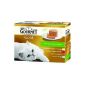 gold gourmet terrines with very good food vegetables for cats