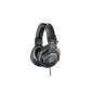 Audio-Technica ATH-M30X professional audio headphones Black (Electronics)