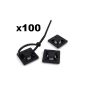 100x Cable Clip Car GPS Support Self Adhesive - FREE SHIPPING!  (Electronic devices)