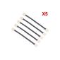 5X 4 Pin SMD LED RGB quick connector plug connector 17cm cable