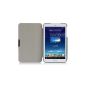 IVSO Slim Smart Cover Style Leather Hard Case with Cover with Stand for ASUS Memo Pad 8