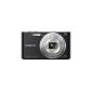 Sony DSC-W730 Digital Camera (16.1 megapixels, 8x opt. Zoom, 6.9 cm (2.7 inch) LCD screen, 25mm wide-angle lens) black (Electronics)