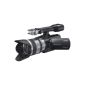 Sony NEX-VG20EH camcorder with interchangeable lenses Full HD 11x optical zoom 16.1 Megapixel Black + 18-200mm Lens (Electronics)
