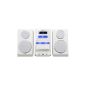 JVC UX-LP6 Micro system CD mp3 / wma 60 W RMS with Dock for iPod White (Electronics)