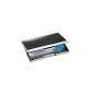 Sigel VZ130 Business Card Case with 20 cards 91 x 56 mm Chrome / Silver Sparkle (Toy)
