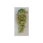 Grapes Fruit grape fruit plastic fruit art deco green 19 cm length