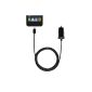 Car charger (2100 mA, 1 meter) for Apple iPod / iPhone / iPad in black (Accessories)
