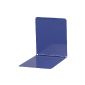 Bookends Metal, (L) x 140 (D) x 140 (H) 120 mm, Blue 2 Pack (Office Supplies)