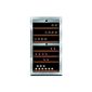 CASO WineMaster 66 Design wine refrigerator for up to 66 bottles (up to 310 mm height), two temperature zones 5-22 ° C, energy class C (Misc.)