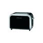 Electrolux EAT3100 Toaster Slots 2 Black / Silver (Kitchen)