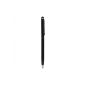 iProtect Premium Stylus Soft Touch Pen / stylus / touch pen for smartphone / tablet / PC / PDA - perfect for iPhone 5G, 5S, 5C, 4S, iPad 4/5, iPad Air, iPod, Samsung, HTC etc. - in BLACK (Electronics)
