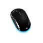 Microsoft Wireless Mobile Mouse 6000 cordless laser mouse silver (Accessories)