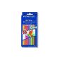 Staedtler 127 NC12 triangular crayons Noris Club (different sets and austerity packages can be selected) (Toy)
