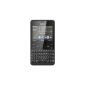 Nokia ASHA 210 DUAL SIM Mobile Phone Compact 64MB Black (Electronics)