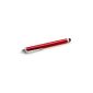 System-S Stylus Pen Touch Pen Stylus for Smartphone Tablet PC PDA Red (Electronics)