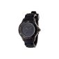 ICE-Watch - Watch - Quartz Analog - Ice-Love - Black - Unisex - Black Dial - Black Silicone Bracelet - LO.BK.US10 (Watch)