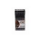 Uni-ball Signo Gel Impact UM153 Black ballpoint pen Set of 5 (UK Import) (Office Supplies)