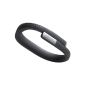 Jawbone UP bracelet size L + App to track daily activities Black (Accessory)
