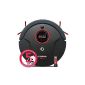 Pets E.ziclean Bot Robot Vacuum Cleaner + Black / Red 30 x 30 x 9 cm (Kitchen)