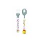 Tigex Disney Pooh Stainless Steel Flatware Set 2 (Baby Care)