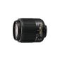 Nikon AF S DX 55-200 / 4-5.6G ED NIKKOR lens black incl. HB-34 (52mm filter thread) (Camera)