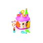 Smoby - 211342 - Beauty in Trier and Stack - Cotoons House Shapes - Pink (Toy)