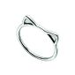 My jewel-- D3221 - Cat Ring 925/1000 silver (jewelery)