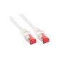 InLine 76403W patch cable (S / FTP (PiMF), Category 6, 3m) white (accessory)