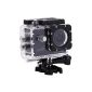 SJCAM WIFI SJ4000 Action Sports Camera Cam Waterproof Full HD 1080p 720p Video Helmetcam black + battery + charger (Electronics)