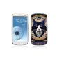Licase Shell Case Cover for Samsung Galaxy S3 i9300 - Majestic Cat Illustration (Wireless Phone Accessory)