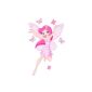 Fairy Elf Decal - Wall Decal - colorful and beautiful for children 32 x 50cm: # 103A